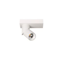 Reflektor lampa sufitowa natynkowa  SANTOS EXPOSED ROUND AZ3508 Azzardo kolor biały wbudowany moduł LED regulowany kąt padania strumienia światła