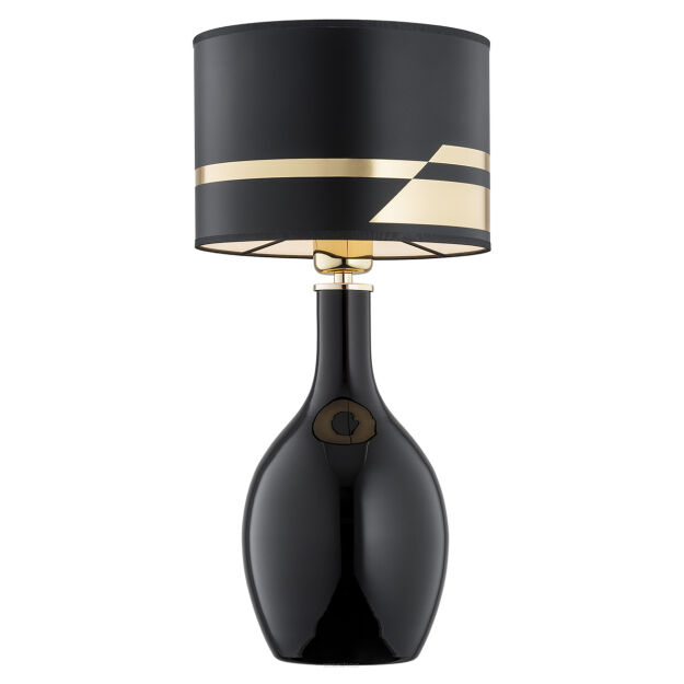 Lampa stołowa BEJA 4235 Argon Elegancka czarny mosiądz