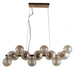 Lampa wisząca Marbelio PND-6161-16 GO+CO Italux nowoczesna złota - 2