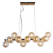 Lampa wisząca Marbelio PND-6161-16 GO+CO Italux nowoczesna złota