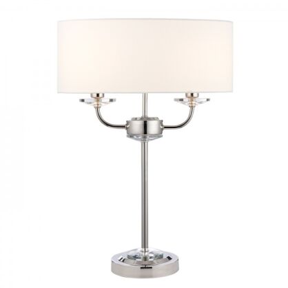Lampa stołowa NIXON 2LT TABLE ENDON LIGHTING 60804 