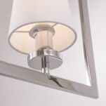 Lampa wisząca LONDON P01007WH cosmo light W nowojorskim stylu abażur w ramce - 3