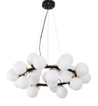 Lampa wisząca MARSIADA LDP 6033-25 (BK+GD) Lumina Deco czarno-złota nowoczesna - 5