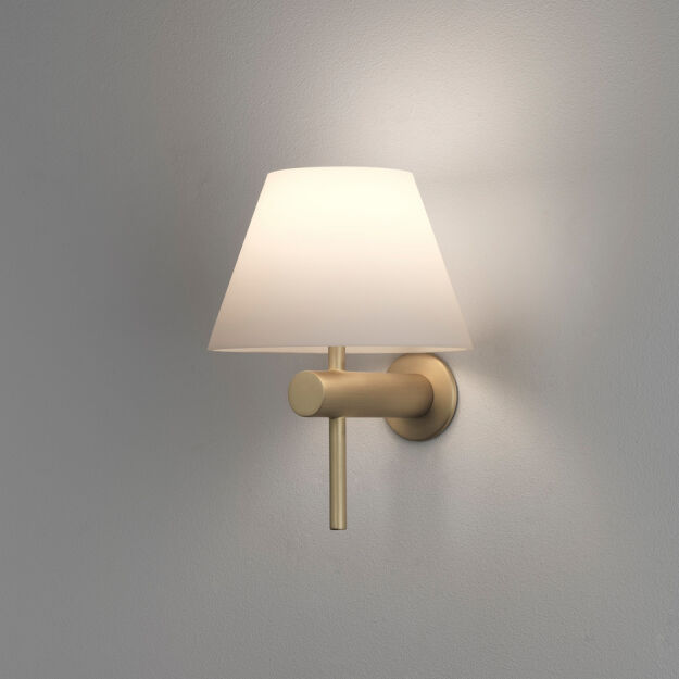 Lampa ścienna/kinkiet ROMA matowe złoto ASTRO 1050009 