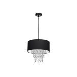 Lampa wisząca ALMERIA BLACK/CHROME MILAGRO MLP6431 - 2