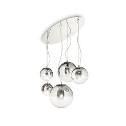Lampa wisząca Mapa Fade SP3 140759 NOWOCZESNY IP20  METAL Ideal Lux LAMPA WEWNĘTRZNA OPRAWA W NOWOCZESNYM STYLU