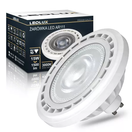 ŻARÓWKA LED ES111 15W CIEPŁA 3000K 1500lm