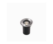 Oprawa najazdowa Park PT1 SMALL Ideal Lux  032832   zewnętrzną obudowę wykonaną z PVC a korpus z aluminium IP65 okrągła kolor nikiel - 2