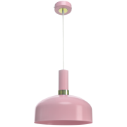 Lampa wisząca MALMO różowa MILAGRO MLP6199