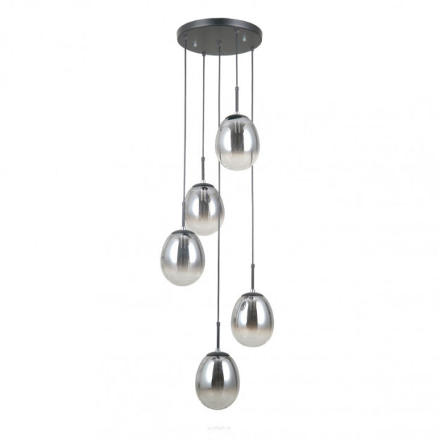 Lampa wisząca Meolo PND-40825-5-BK Italux