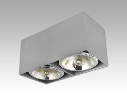 OPRAWA PODWÓJNA NATYNKOWA AR111 ALUMINIUM
