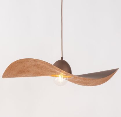 Lampa wisząca KAPELLO 32351 SIGMA kapelusz 76 cm brązowy/miedziany