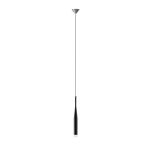 Lampa wisząca CONTE ZUMALINE MD1998-1BL Charakteryzuje sie nowoczesnością subtelnością oraz minimalistycznym designem  idealna do salonu  - 2