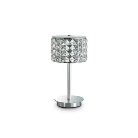 Lampa stołowa Roma 114620 NOWOCZESNY IP20  METAL / SZKŁO oprawa w stylu nowoczesnym Ideal Lux LAMPA WEWNĘTRZNA  