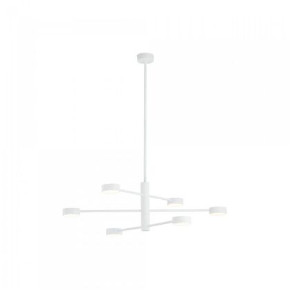 Lamp wisząca / żyrandol Orbit VI 6xGX53 biała 7942