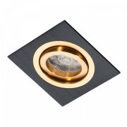 Oprawa wpuszczana sufitowa ALCAZAR 541.BG Lumifall czarno-złota