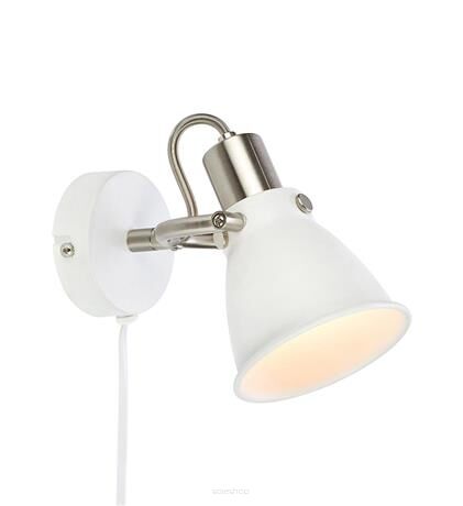 Kinkiet ALTON 107857 Markslojd Lampa ścienna w stylu skandynawskim BIAŁA