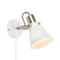 Kinkiet ALTON 107857 Markslojd Lampa ścienna w stylu skandynawskim BIAŁA