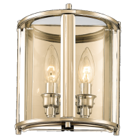 Kinkiet NEW YORK W02312AU Cosmo Light latarnia złota