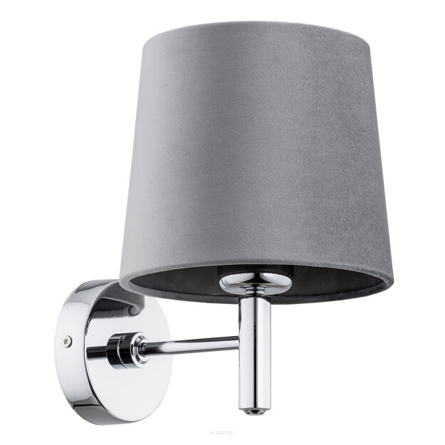 Kinkiet BOLZANO 4726 Argon styl klasyczny E27 szary chrom 