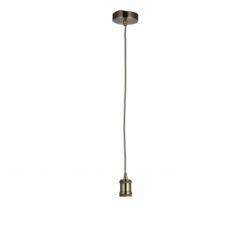 Lampa wisząca CAMBOURNE antyczny mosiądz ENDON LIGHTING 76585 
