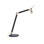 Lampa stołowa podstawa ZYTA S TABLE AZ4188 AZZARDO Czarno-złoty korpus - 2