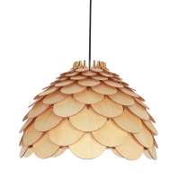 LAMPA WISZĄCA BURGO nowoczesna lampa do kuchni Light Prestige Drewno