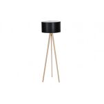 Lampa podłogowa nowoczesna TRIPOD WOOD AZzardo AZ3013 drewniana podstawa 3 kolory abażura do wyboru 　 - 2