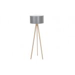 Lampa podłogowa nowoczesna TRIPOD WOOD AZzardo AZ3013 drewniana podstawa 3 kolory abażura do wyboru 　 - 4