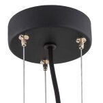Lampa wisząca BERKLEY 4690 Argon złoty klosz 31 cm - 5