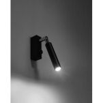 Kinkiet EYETECH 1 SL.0897 SOLLUX LIGHTING czarny regulowany - 5