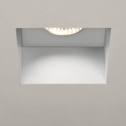 Lampa sufitowa wpuszczana AstroTrimless Square fixed 5670 kwadrat biały mat 