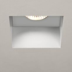 Lampa sufitowa wpuszczana AstroTrimless Square fixed 5670 kwadrat biały mat 