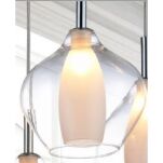 Lampa wisząca Amber Milano 1 clear AZ3074 - 2