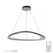 MD3888-1L-3BCT GETAFE LAMPA WISZĄCA CZARNY CHROM/BLACK CHROME ZUMALINE