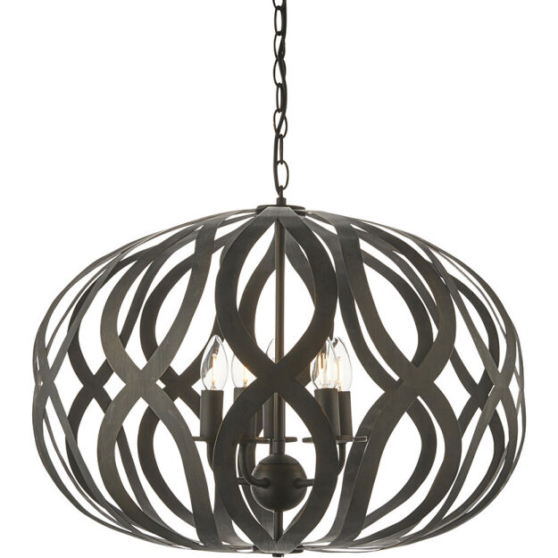 Lampa wisząca SIROLO antyczny brąz ENDON LIGHTING 81752  