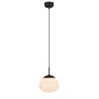 Lampa wisząca RISE Black/White 108295 Markslojd eliptyczny kształt szkło