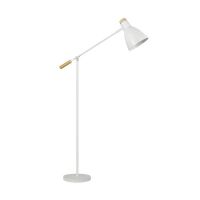 LAMPA PODŁOGOWA lampa wewnętrzna ZUMA LINE JOSE FLOOR P15079-1F W KOLORZE Białym NOWOCZESNY  