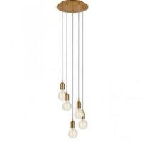 Lampa wisząca BRONX PENDANT 5L ROUND BRONZE MARKSLOJD 108100