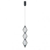 Lampa wisząca Sevil PND-34403-3V-BK Italux