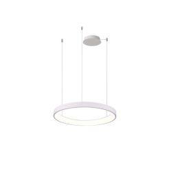 Lampa wisząca AGNES PENDANT 48 DIMM CCT SWITCH WH biała Azzardo AZ5015