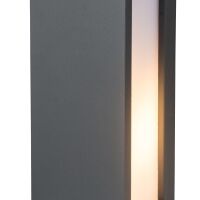 Kinkiet zewnętrzny VENTA BK Azzardo AZ4351 szary metalowy IP54