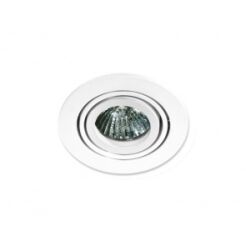 Lampa sufitowa Carlo AZzardo GM2102 WH AZ0805 biała techniczna okrągła