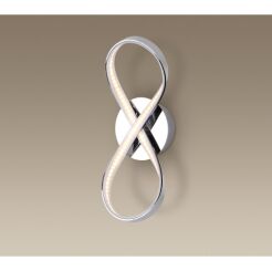 Kinkiet Infinity W1590 Maxlight Metalowe elementy w kolorze chromu nowoczesny 