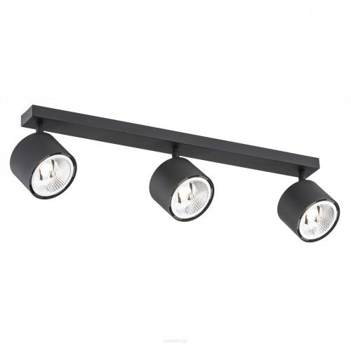 Lampa sufitowa CLEVLAND 6101 Argon czarny reflektor 3x ES111 