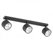 Lampa sufitowa CLEVLAND 6101 Argon czarny reflektor 3x ES111 