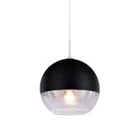 NOWOCZESNA LAMPA WISZĄCA CZARNA VERONI D20 LDP 1029-200 (BK)