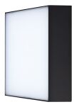 Plafon zewnętrzny łazienkowy CASPER SQUARE Azzardo kwadrat 20 cm CZARNY 3000K/4000K - 2