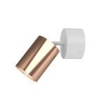 Reflektor spot Kika Mobile Bianco / Rose Gold Orlicki Design biały +różowe złoto regulowany - 2