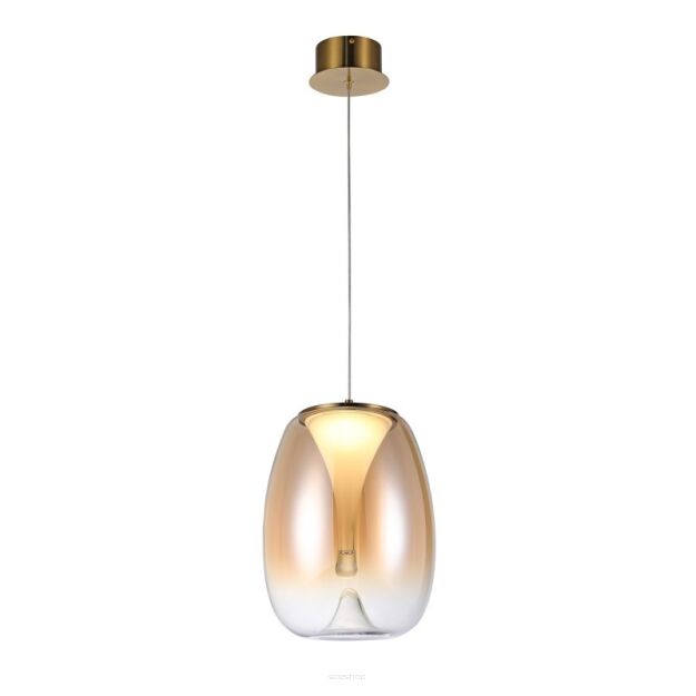 Lampa wisząca PAMELA 27 Bursztynowa